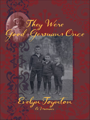 cover image of They Were Good Germans Once